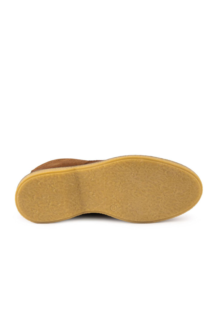 Pegia Women's Suede Lace-up Boots DG6034  - Chestnut