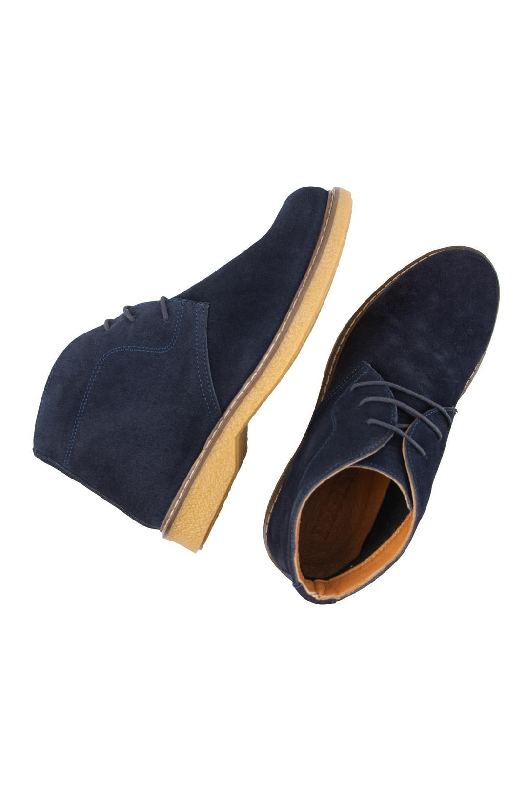 Pegia Women's Suede Lace-up Boots DG6034  - Navy