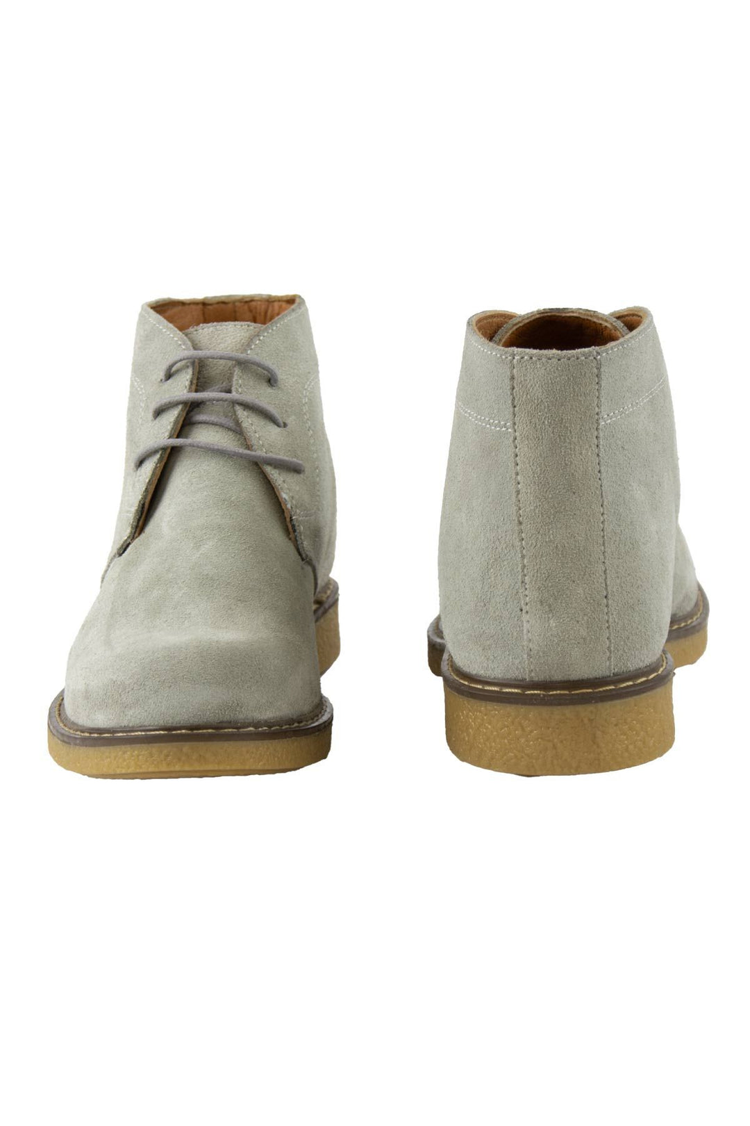 Pegia Women's Suede Lace-up Boots DG6034  - Stone