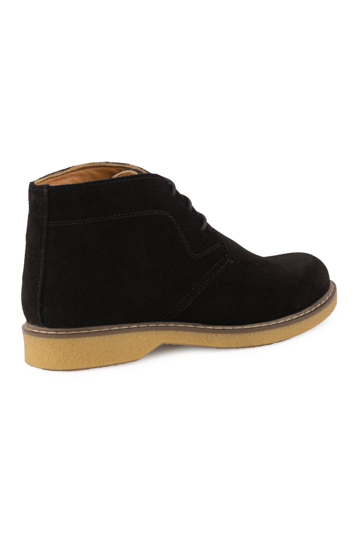 Pegia Women's Suede Lace-up Boots DG6034  - Black