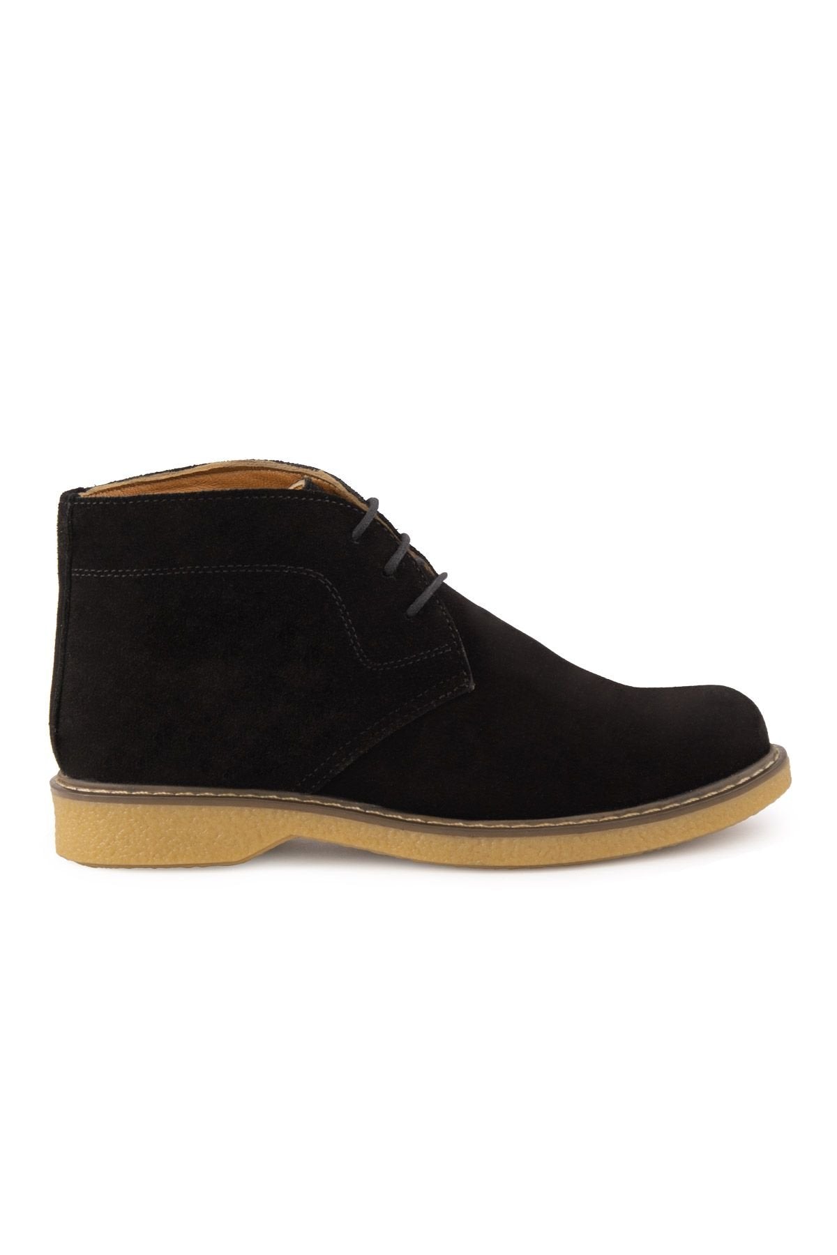 Pegia Women's Suede Lace-up Boots DG6034  - Black