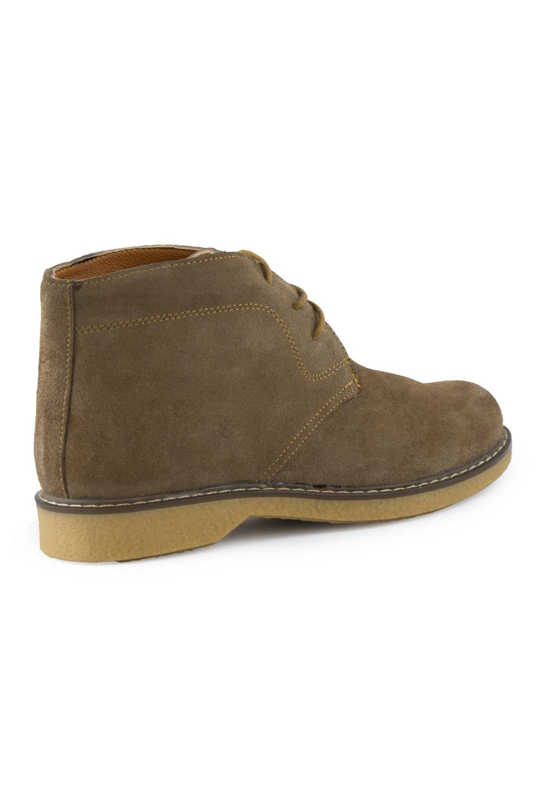 Pegia Women's Suede Lace-up Boots DG6034  - Latte