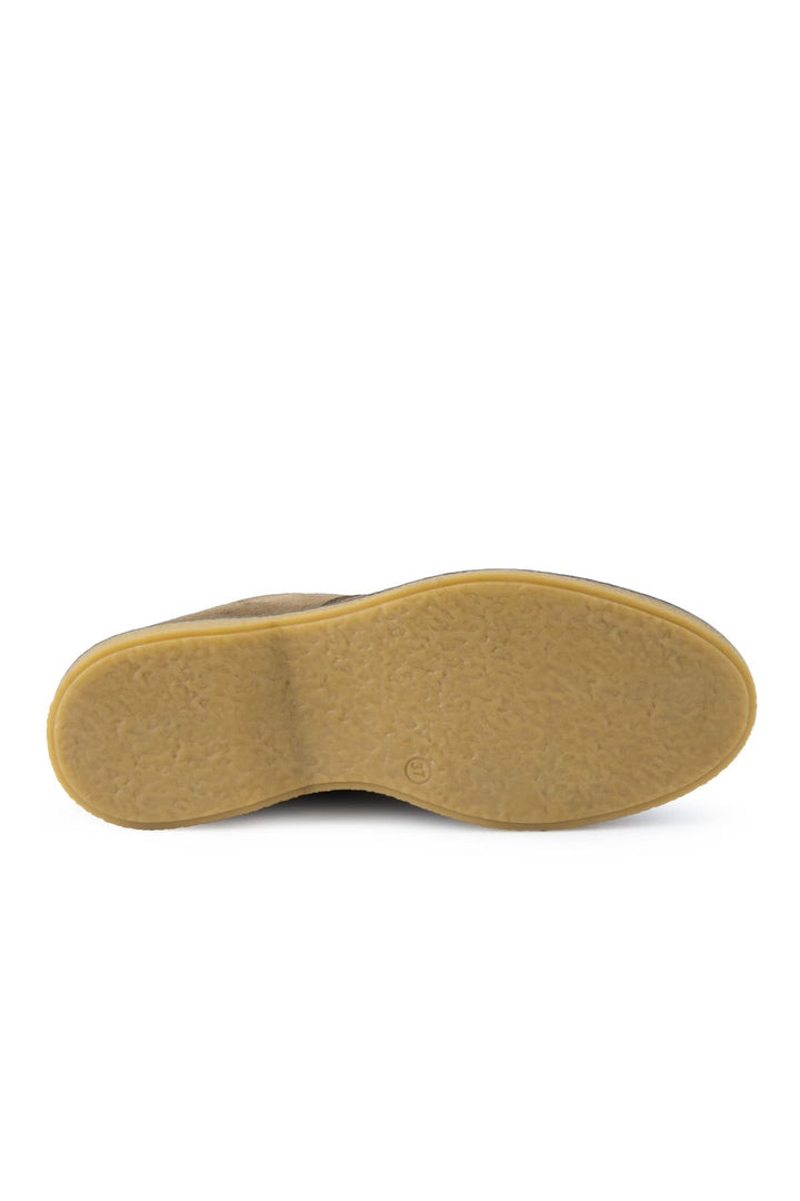 Pegia Women's Suede Lace-up Boots DG6034  - Latte