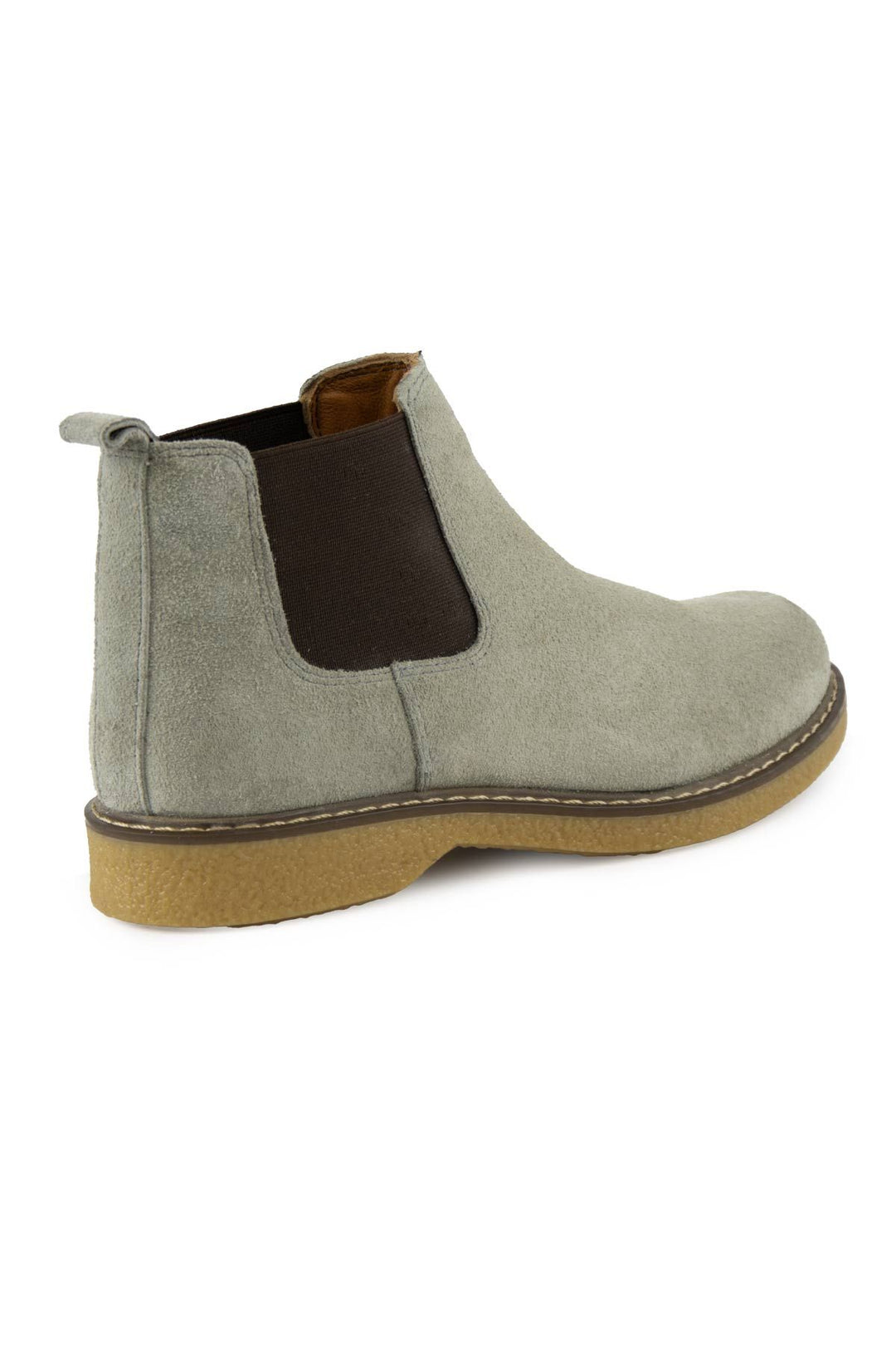 Pegia Women's Suede Chelsea Boots DG6029  - Stone