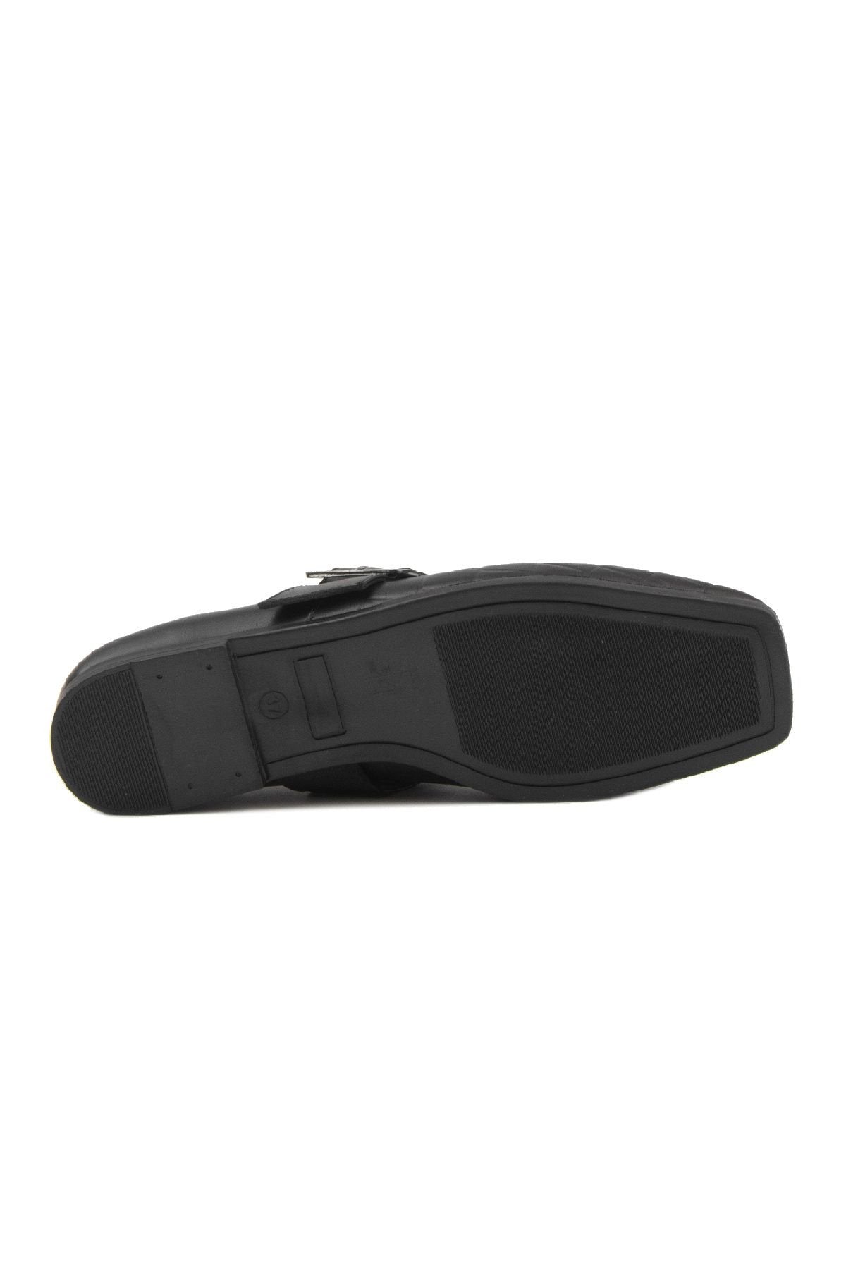 Pegia Women's Leather Ballet Shoes DG6016  - Black