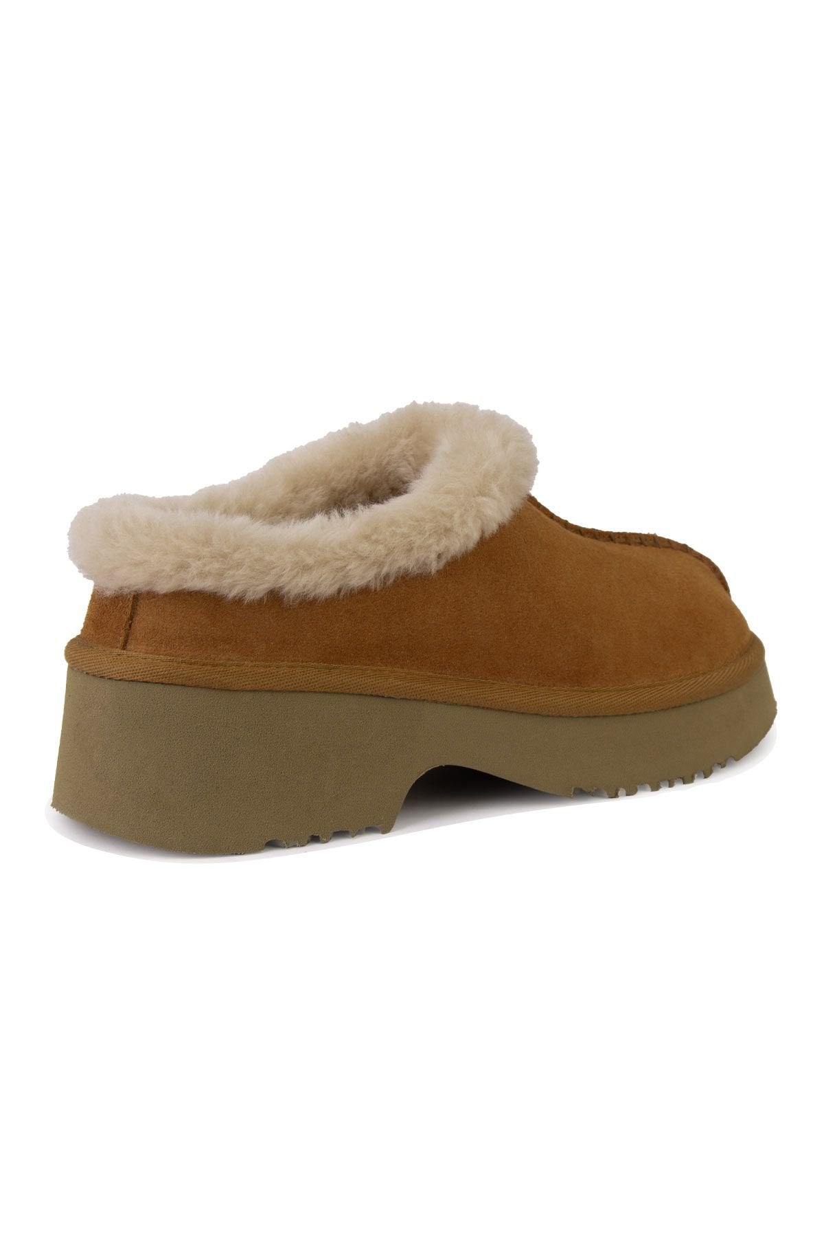 Pegia Sheepskin Women's Mini Boots 191155  - Chestnut