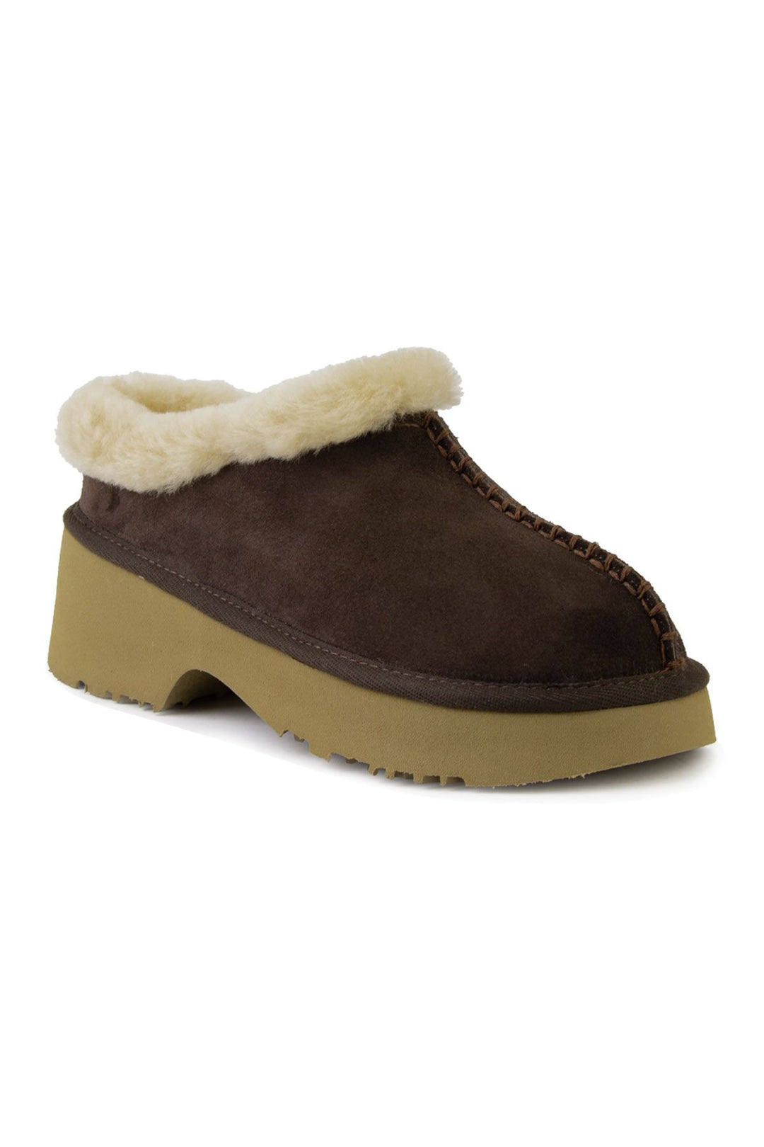 Pegia Sheepskin Women's Mini Boots 191155  - Choco
