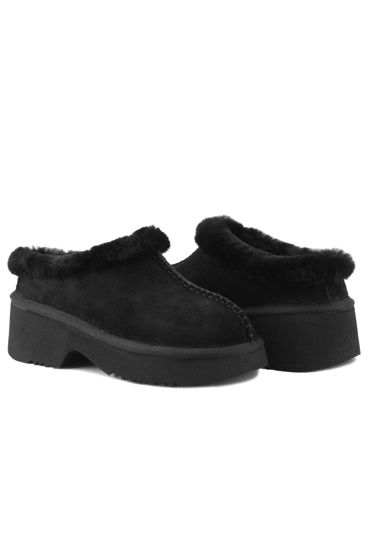 Pegia Sheepskin Women's Mini Boots 191155  - Black