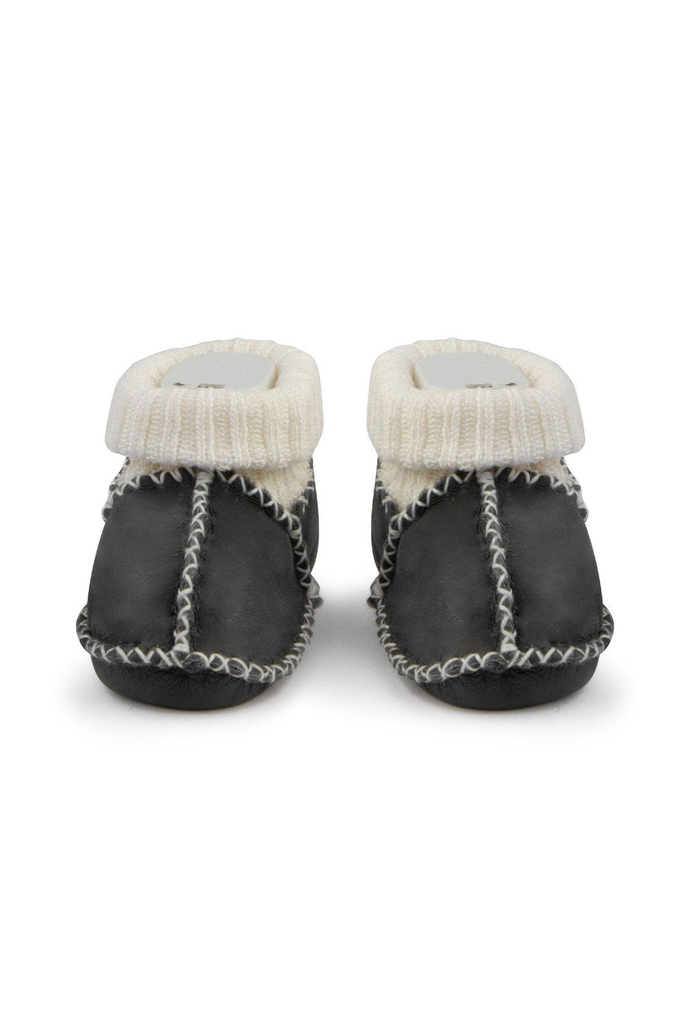 Pegia Shearling Baby's Booties 141206  - Anthracite