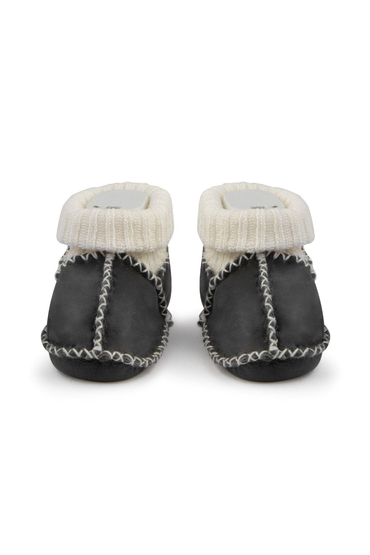 Pegia Shearling Baby's Booties 141206  - Anthracite
