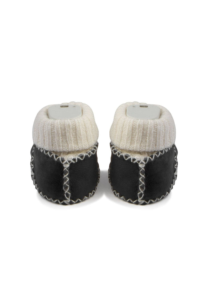Pegia Shearling Baby's Booties 141206  - Anthracite