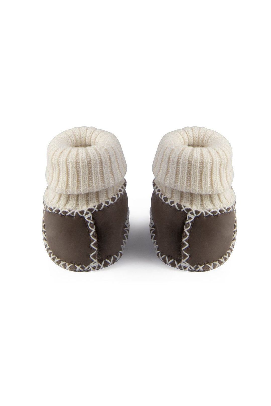 Pegia Shearling Baby's Booties 141206  - Mocha