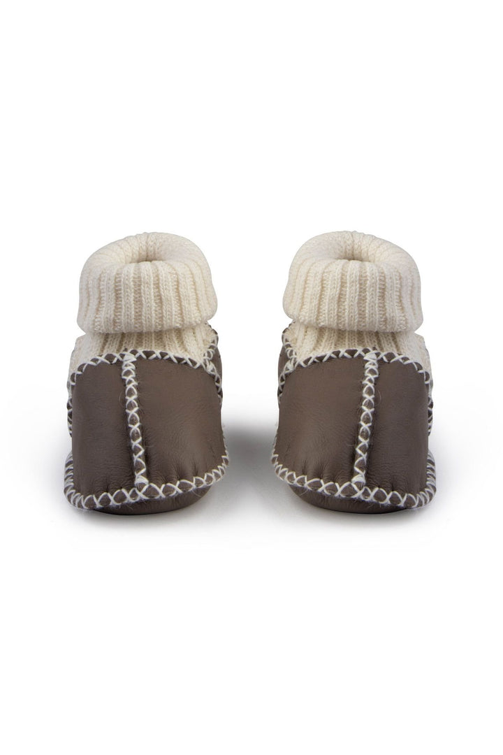 Pegia Shearling Baby's Booties 141206  - Mocha