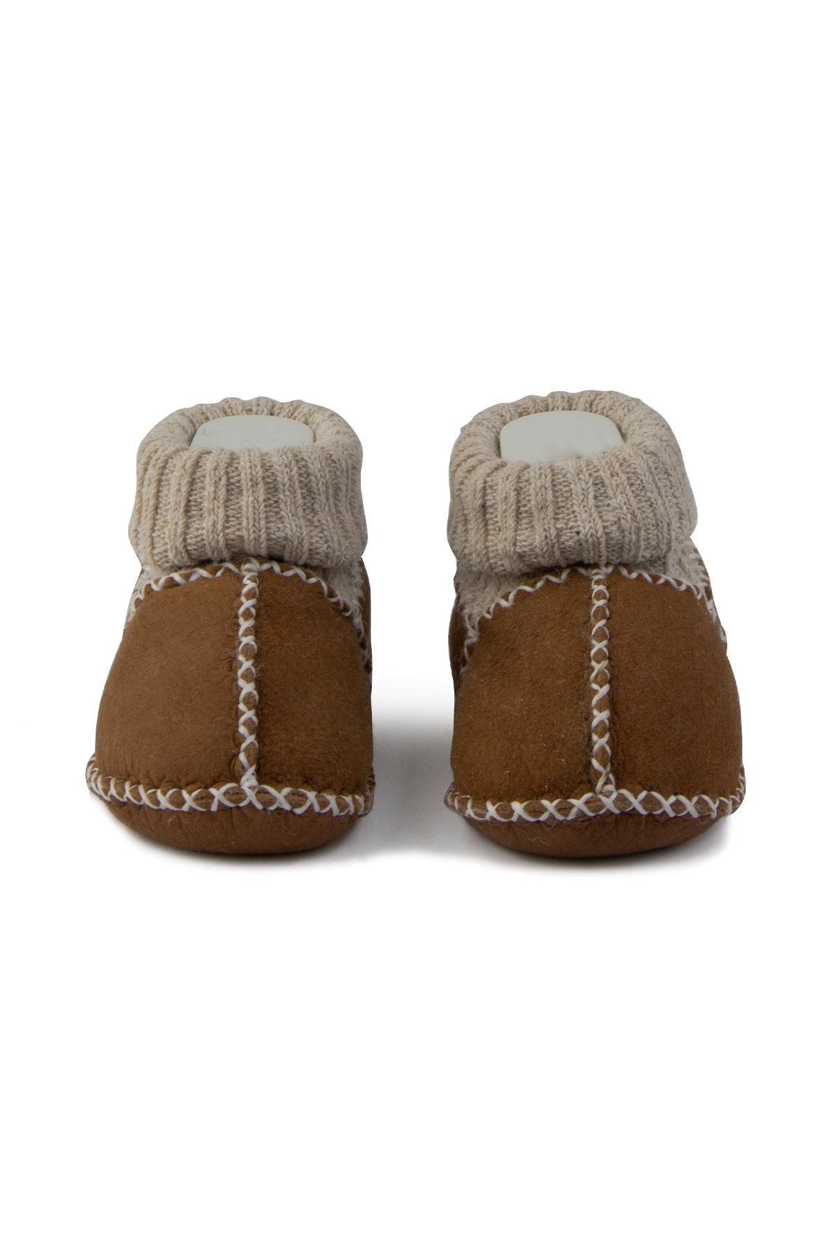 Pegia Shearling Baby's Booties 141208  - Chestnut