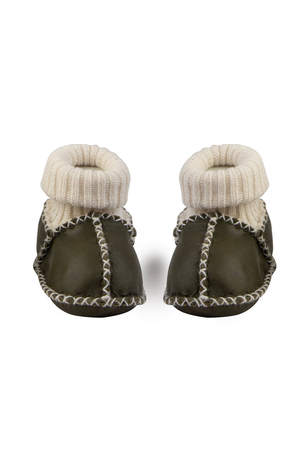 Pegia Shearling Baby's Booties 141208  - Khaki