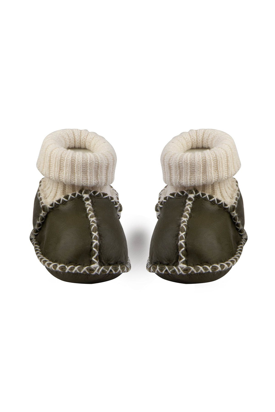 Pegia Shearling Baby's Booties 141208  - Khaki
