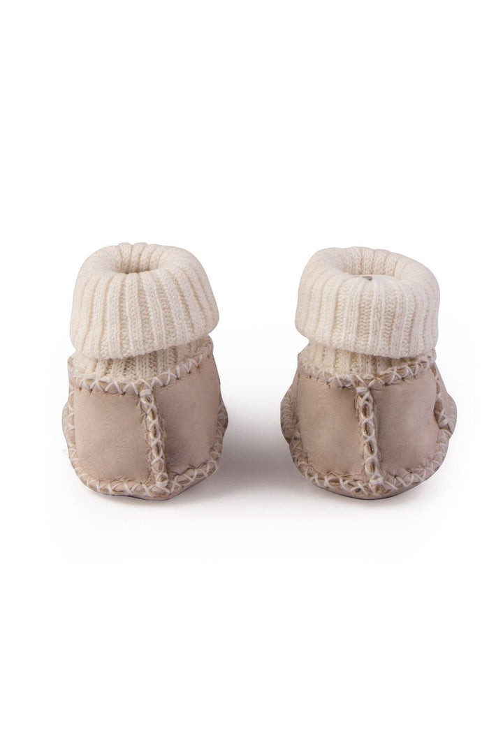 Pegia Shearling Baby's Booties 141208  - Cream