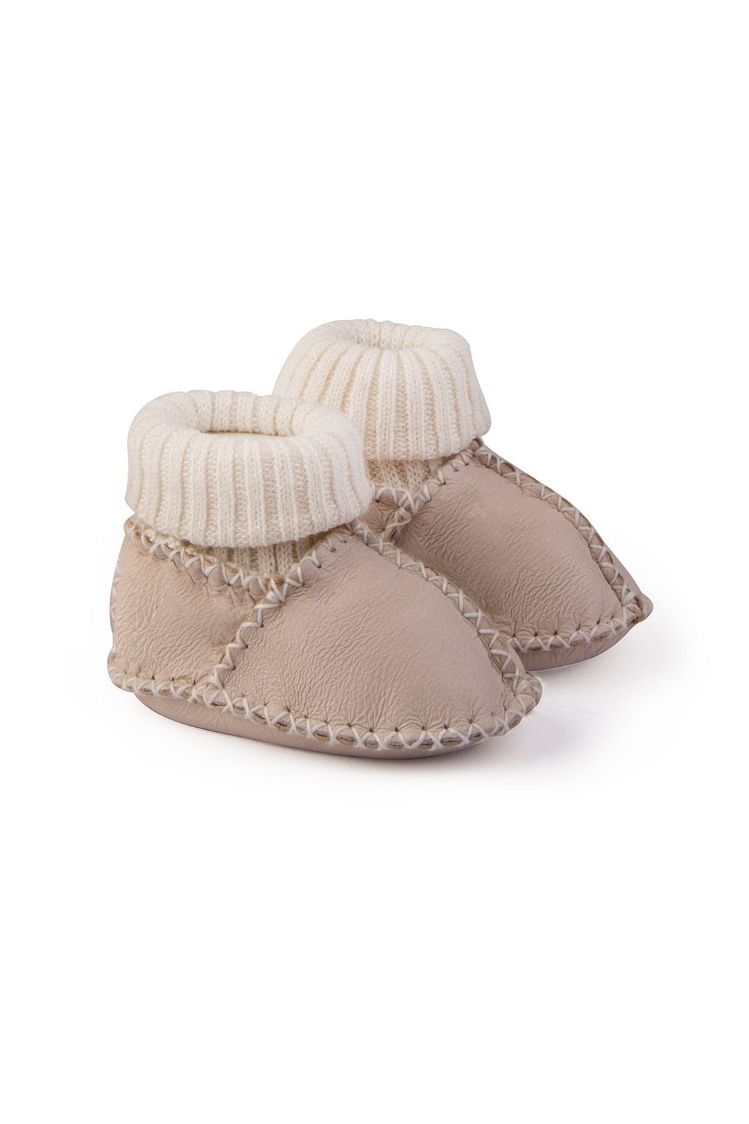 Pegia Shearling Baby's Booties 141208  - Cream