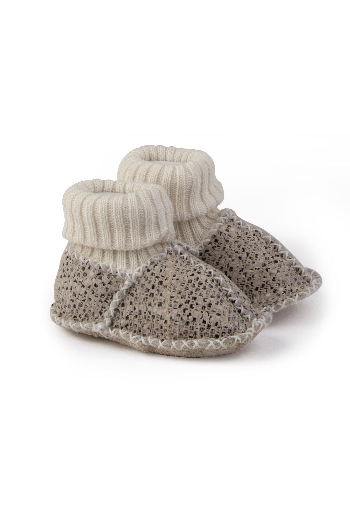 Pegia Shearling Baby's Booties 141209  - Beige