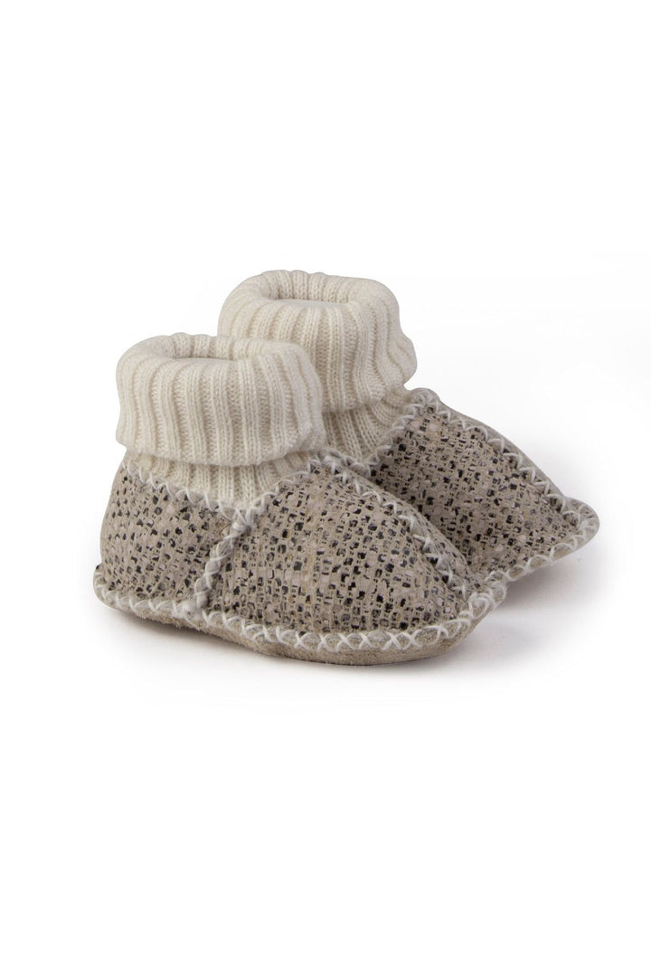 Pegia Shearling Baby's Booties 141209  - Beige
