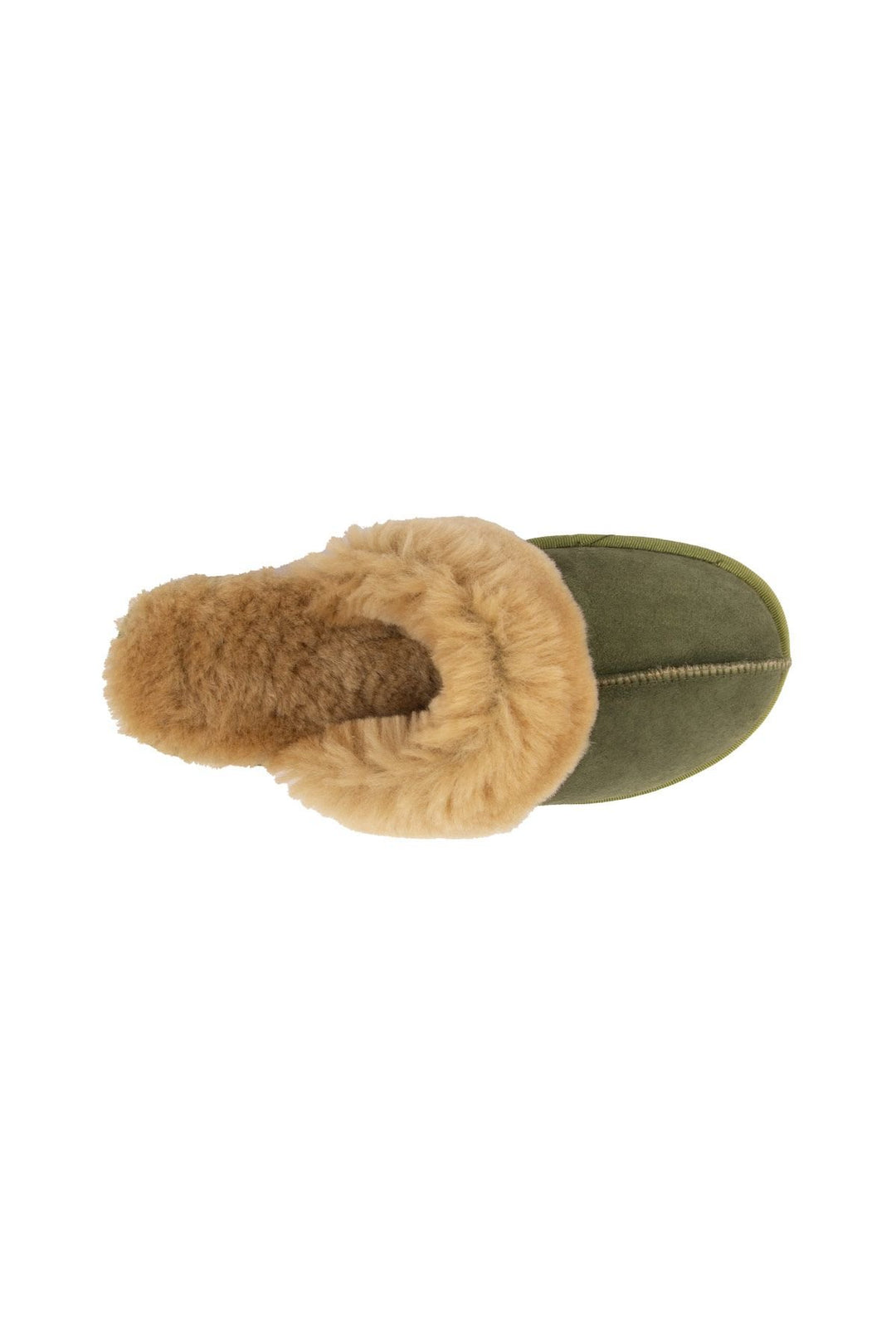 Pegia Women's Sheepskin House Slippers 191202  - Khaki