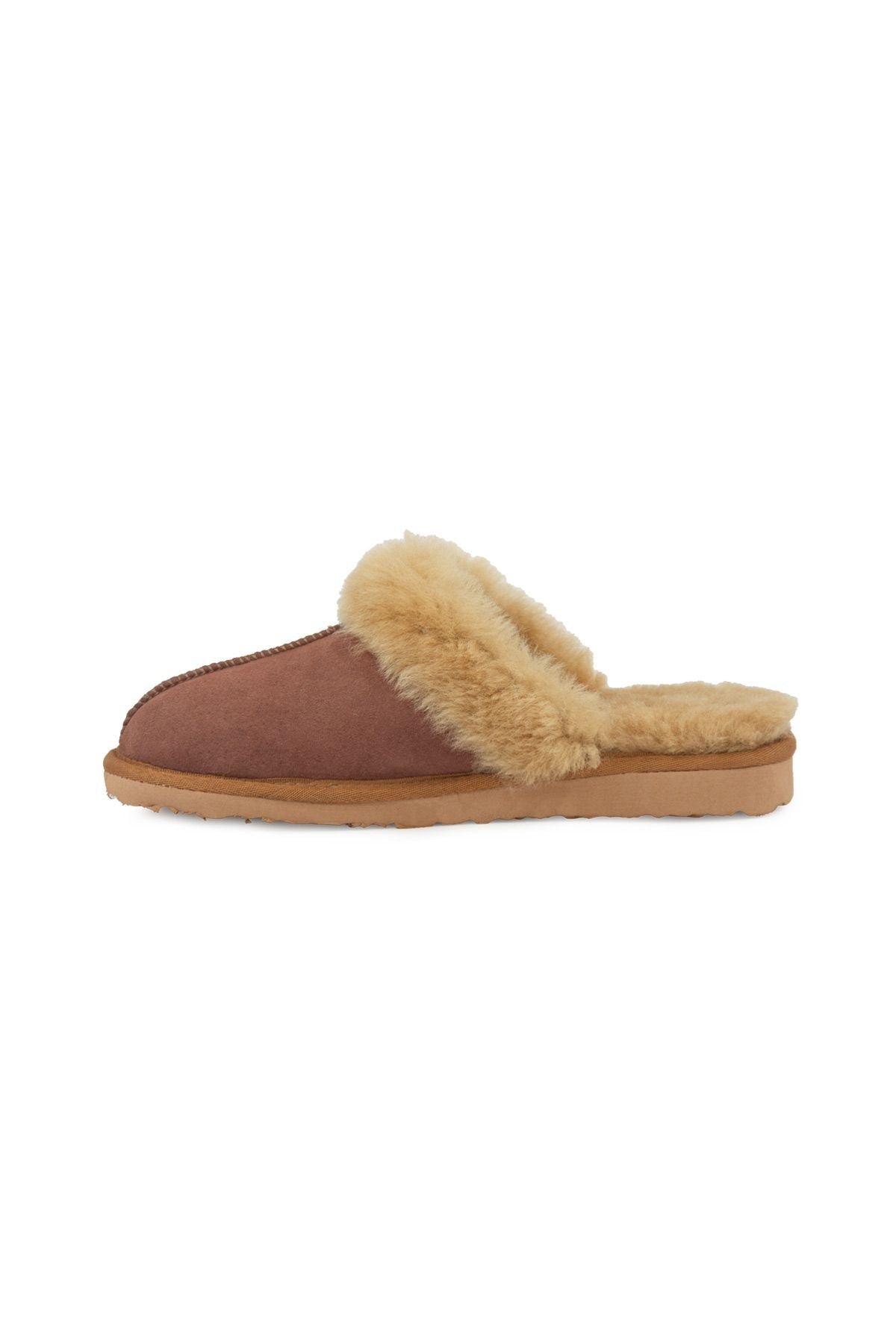 Pegia Women's Sheepskin House Slippers 191202  - Latte
