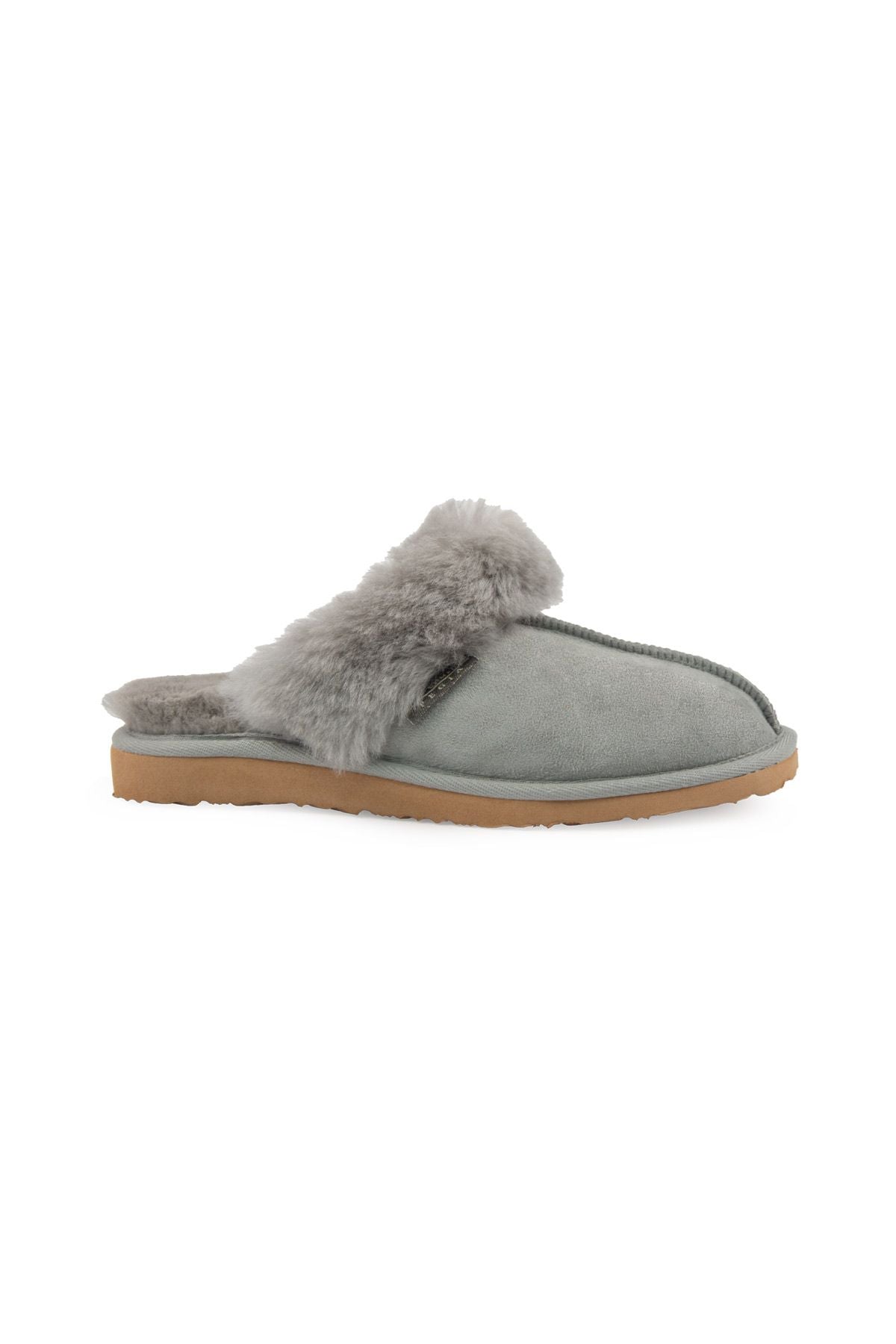 Pegia Women's Sheepskin House Slippers 191202  - Grey