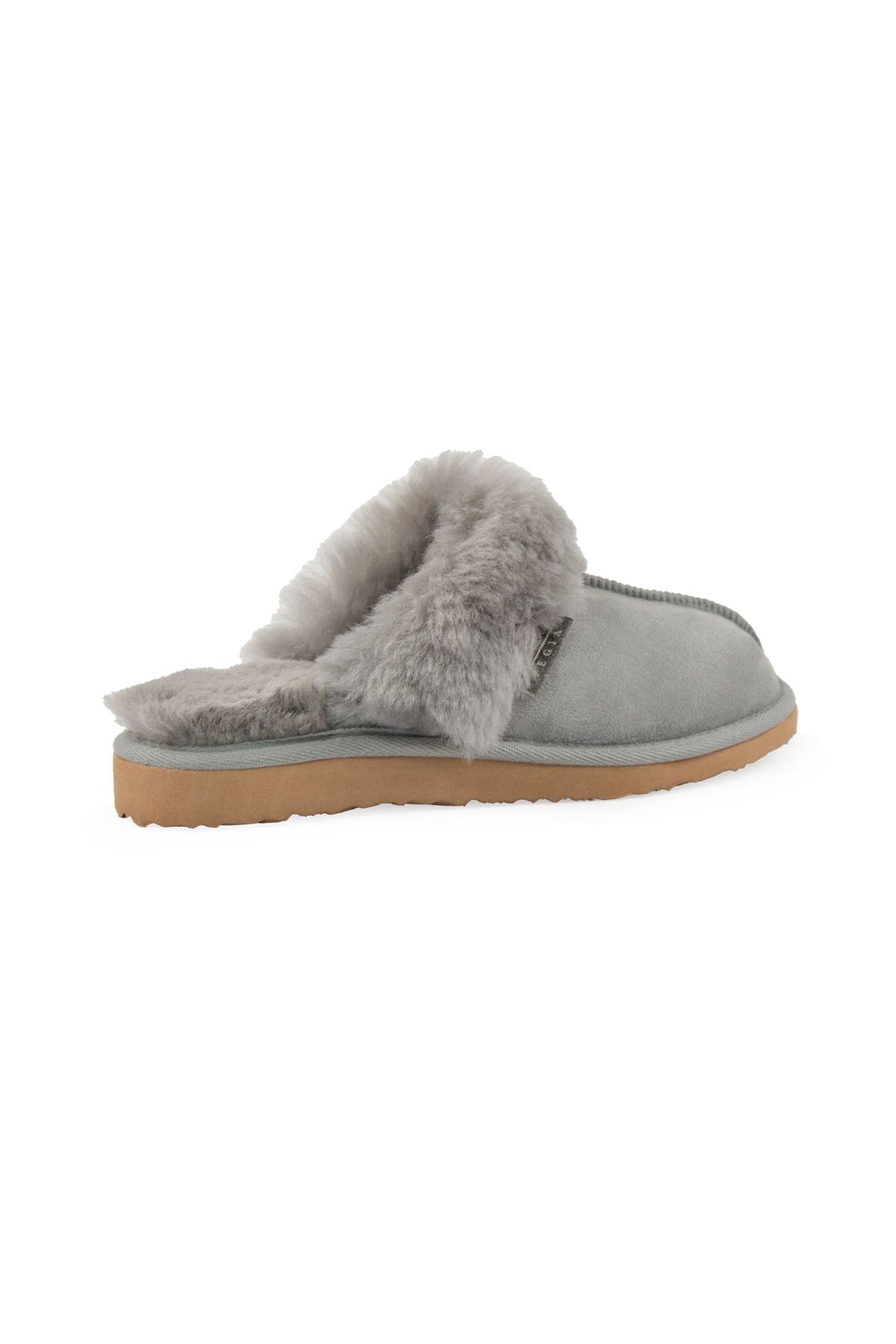 Pegia Women's Sheepskin House Slippers 191202  - Grey