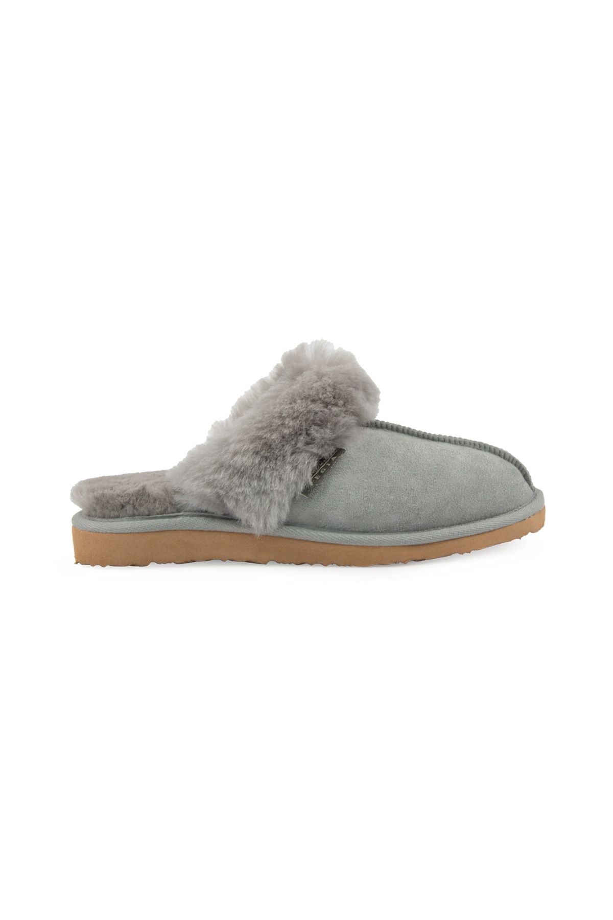 Pegia Women's Sheepskin House Slippers 191202  - Grey