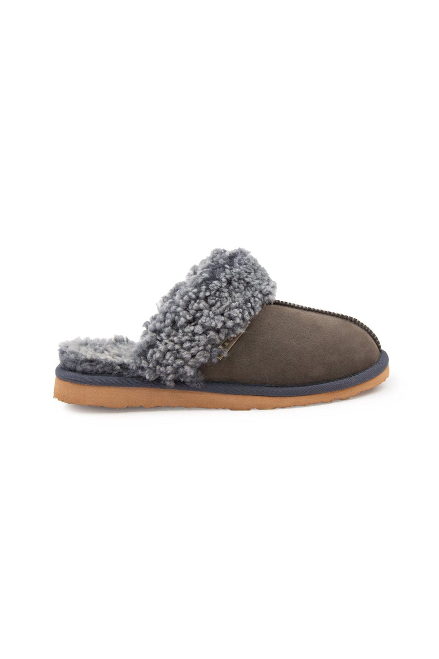 Pegia Women's Sheepskin Slippers 191206  - Charcoal