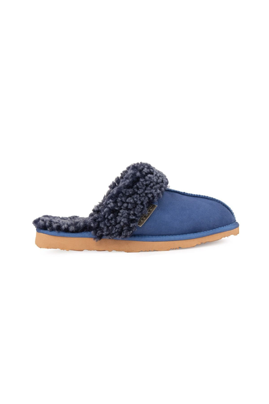 Pegia Women's Sheepskin Slippers 191206  - Indigo