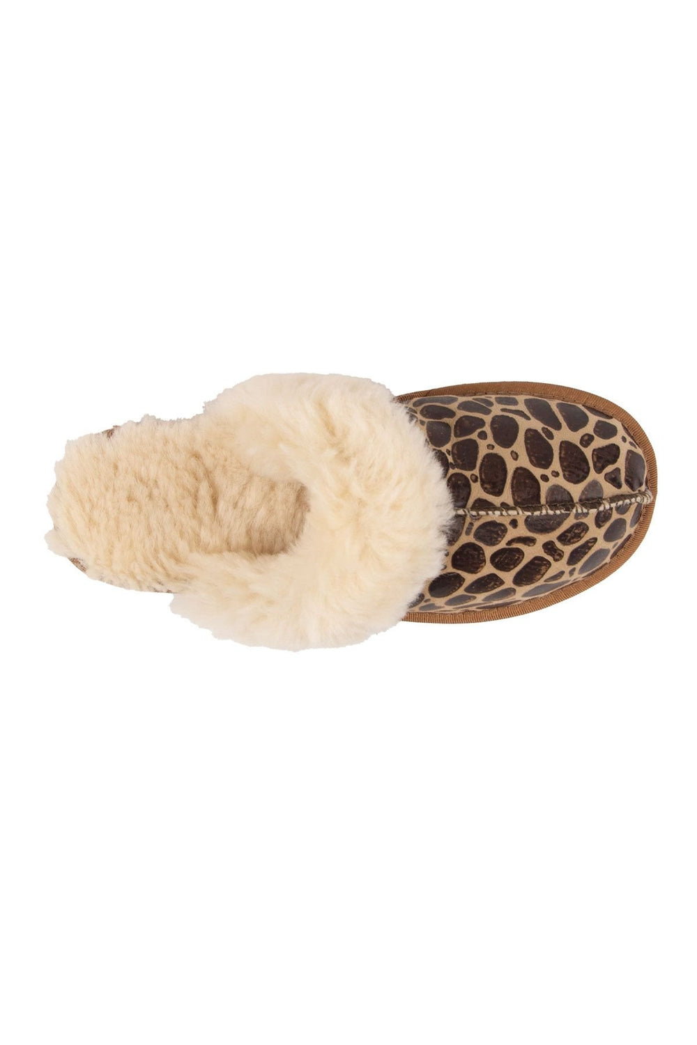Pegia Women's Sheepskin Slippers 191208  - Beige