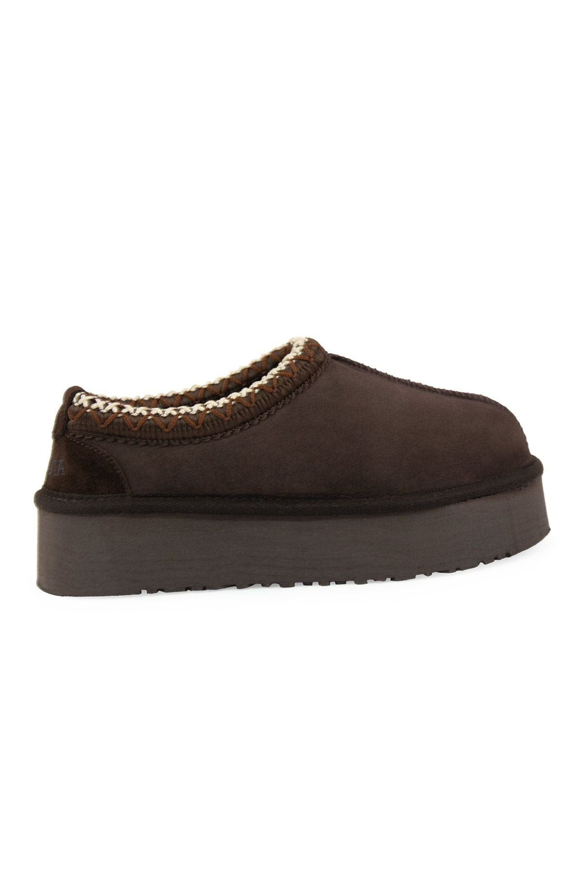 Pegia Sheepskin Women's Mini Boots 191140  - Mocha