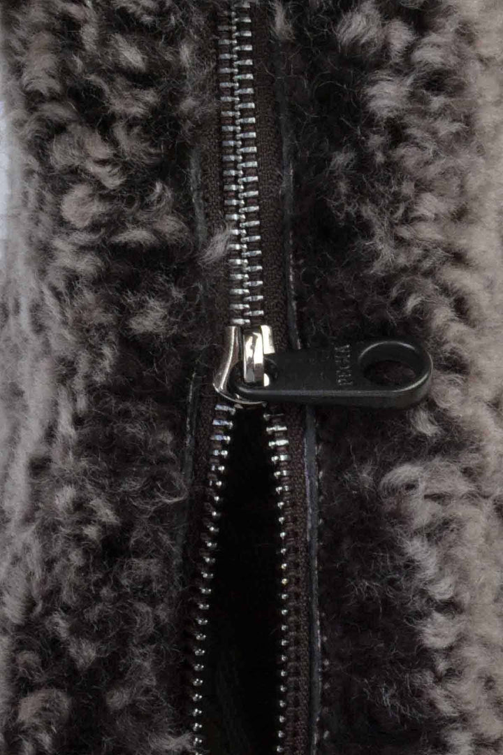 Pegia Sheepskin Women's Mini Bag 191605  - Choco