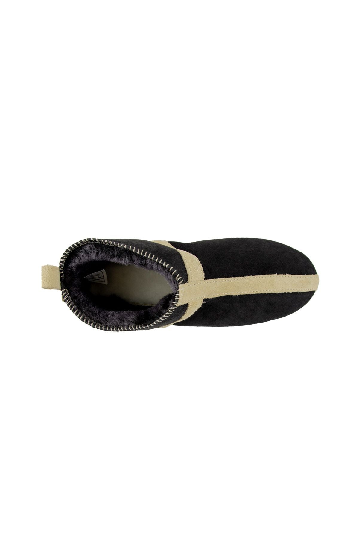 Pegia Sheepskin Unisex House Slippers 191203  - Black