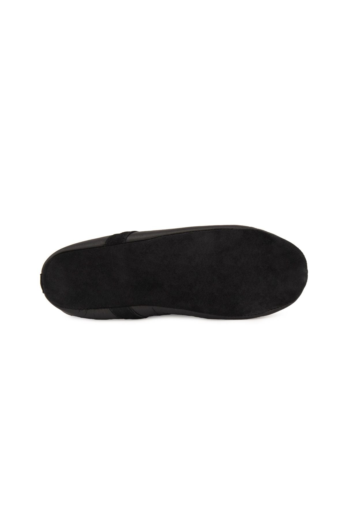 Pegia Unisex Sheepskin Slippers 191220  - Black
