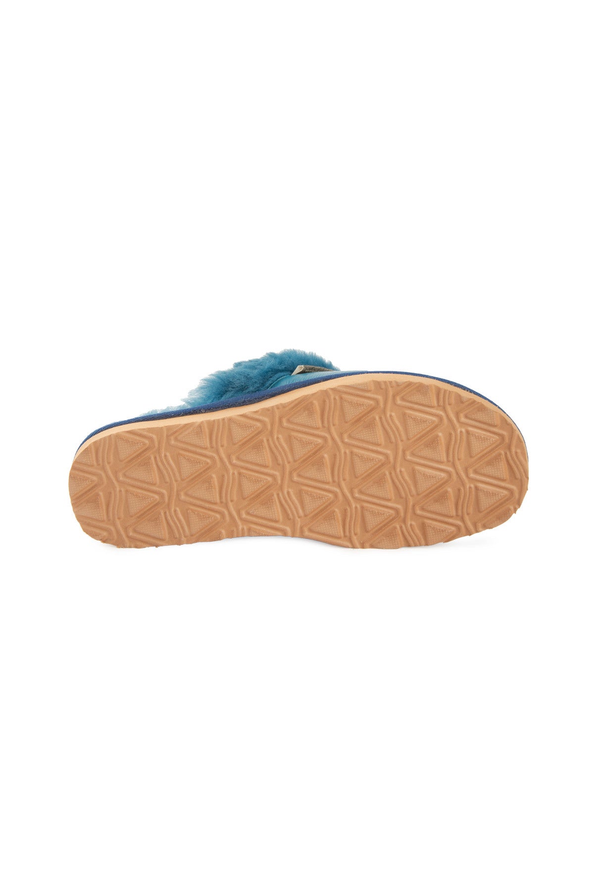 Pegia Women's Genuine Sheepskin Slippers 191209  - Blue