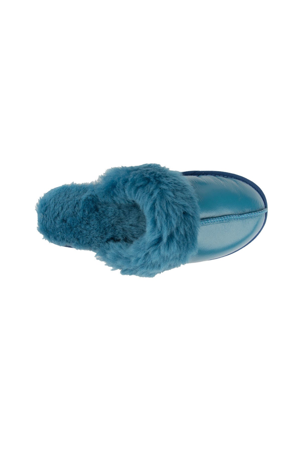 Pegia Women's Genuine Sheepskin Slippers 191209  - Blue