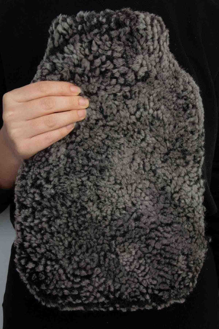 Pegia Shearling Hot Water Bag SST001  - Choco