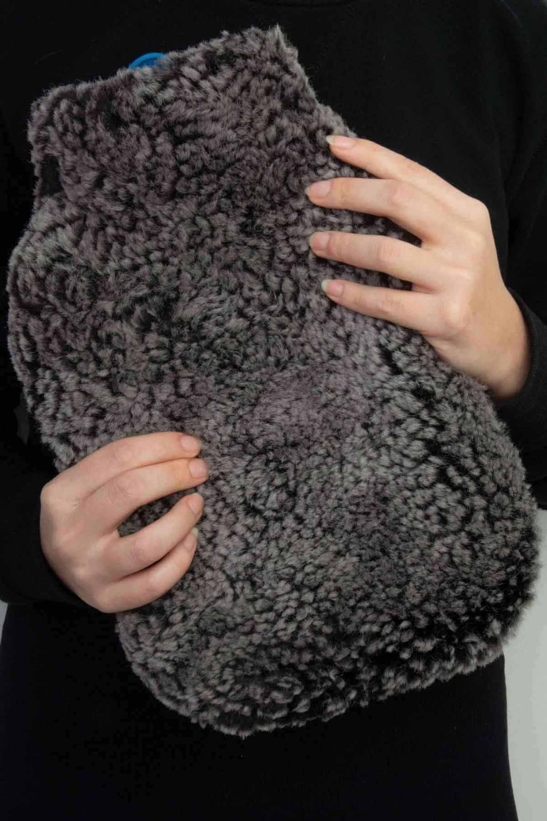 Pegia Shearling Hot Water Bag SST001  - Choco