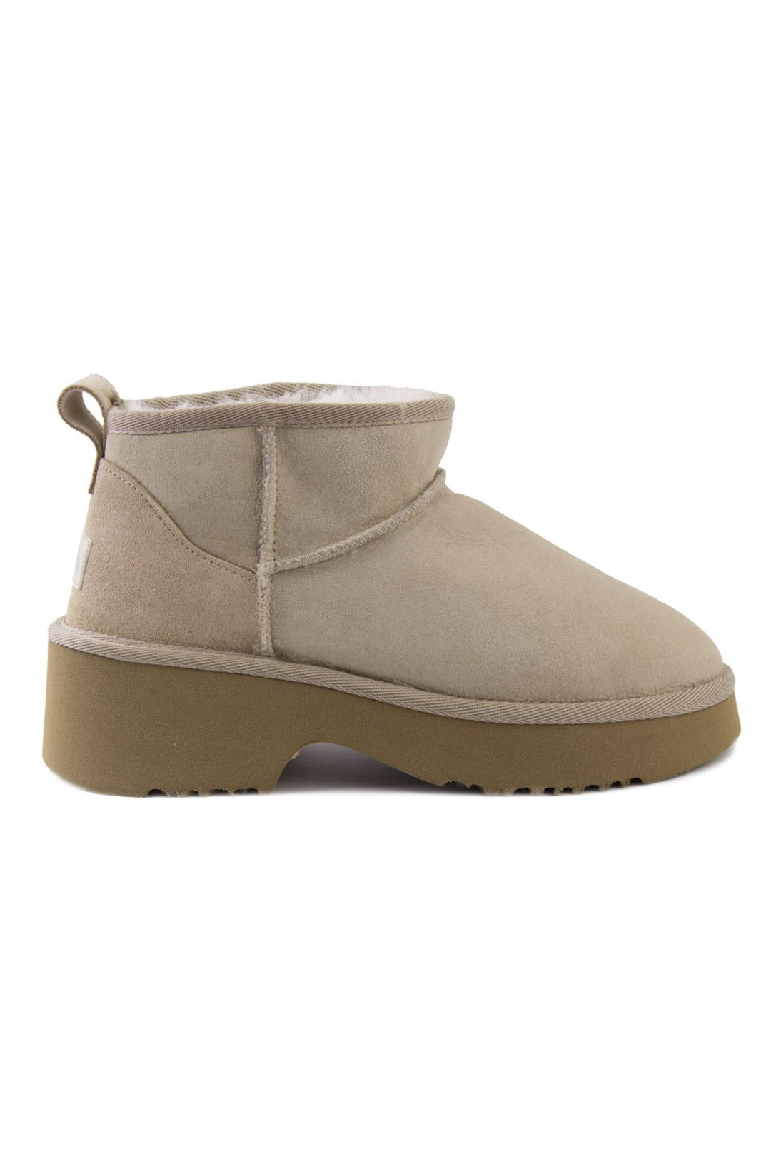 Pegia Women's Sheepskin Boots 191156  - Beige