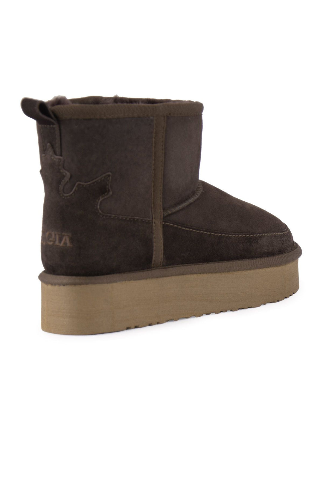 Pegia Lesa Tall Sheepskin Boots 191355  - Choco