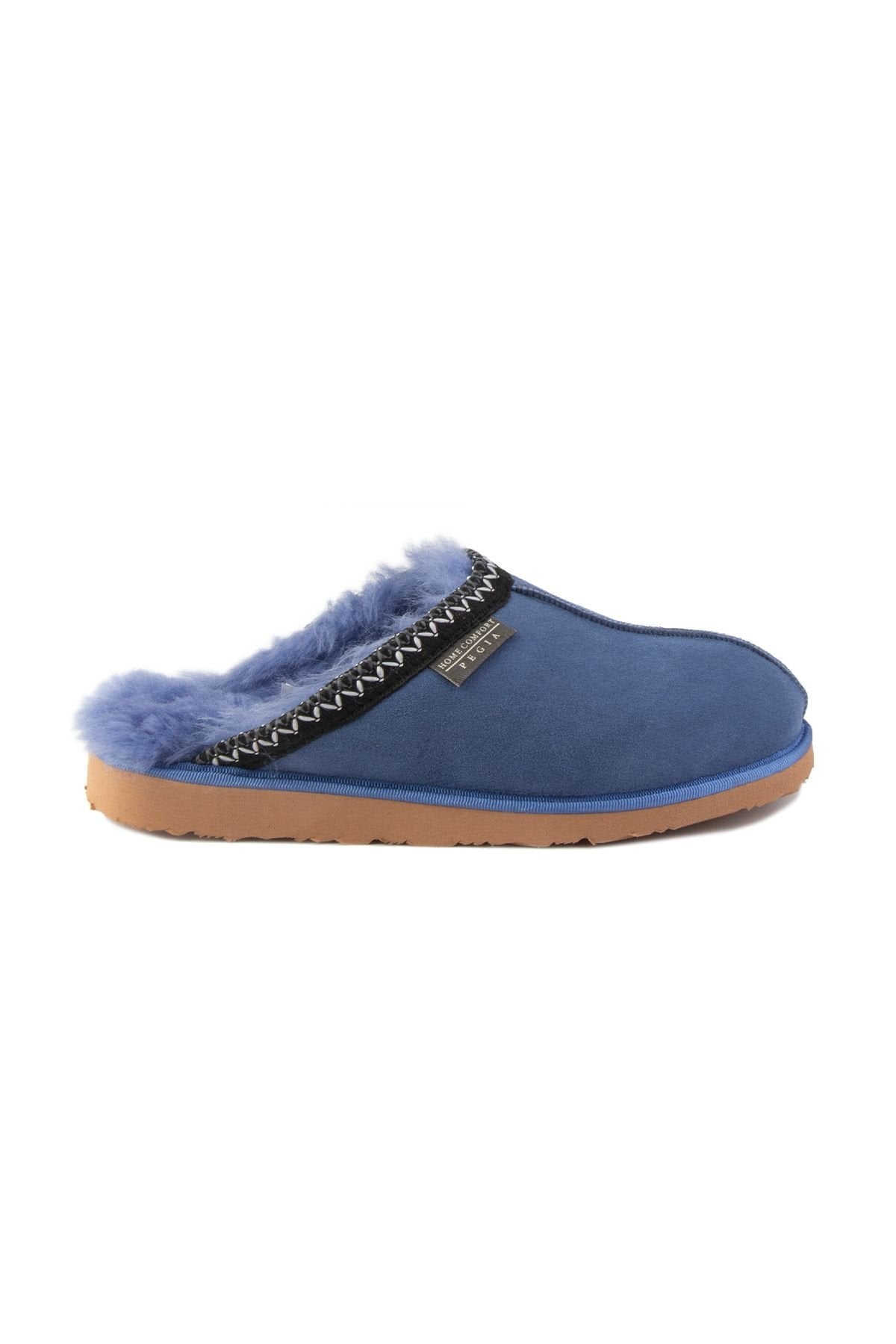Pegia Embroidered Women's Slippers 191204  - Indigo
