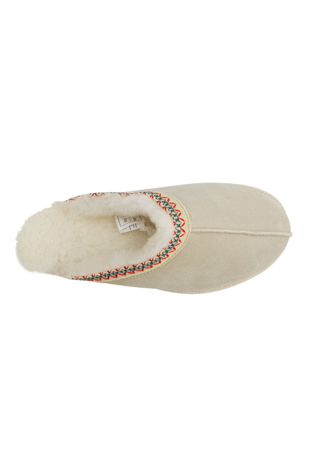 Pegia Embroidered Women's Slippers 191204  - Beige