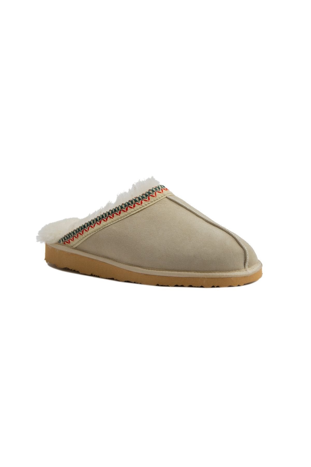 Pegia Embroidered Women's Slippers 191204  - Beige