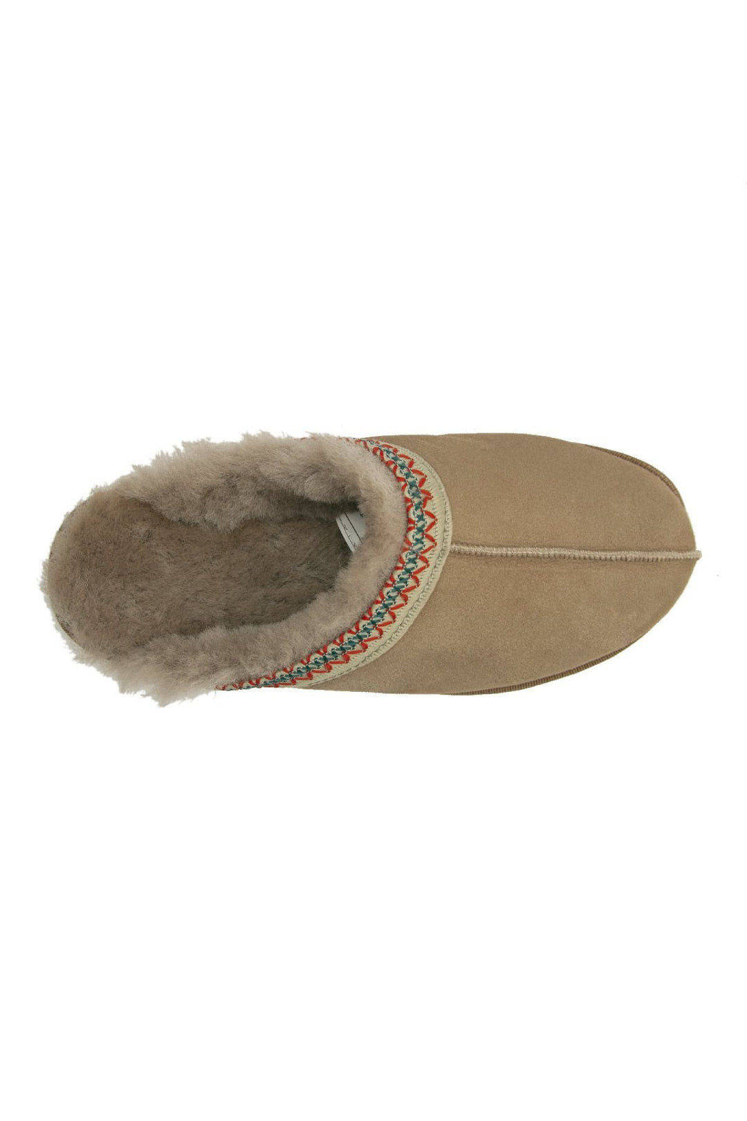 Pegia Embroidered Women's Slippers 191204  - Stone
