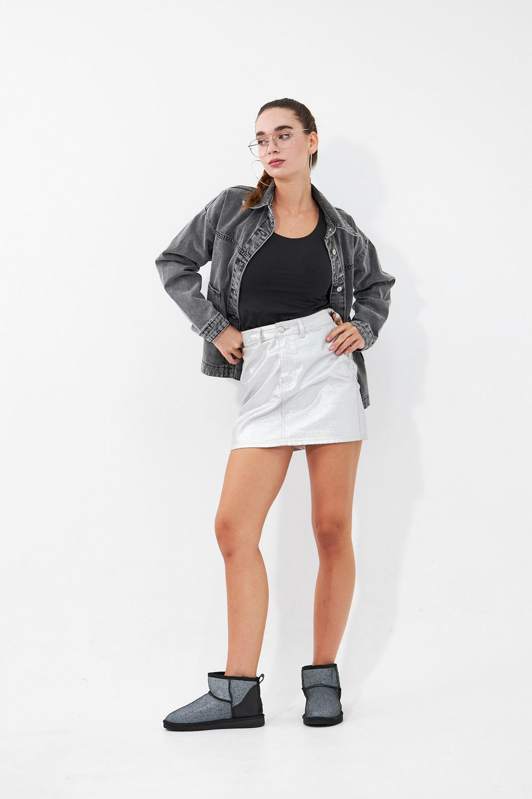 Pegia Custom Printed Women's Ugg Boots 191147  - Black