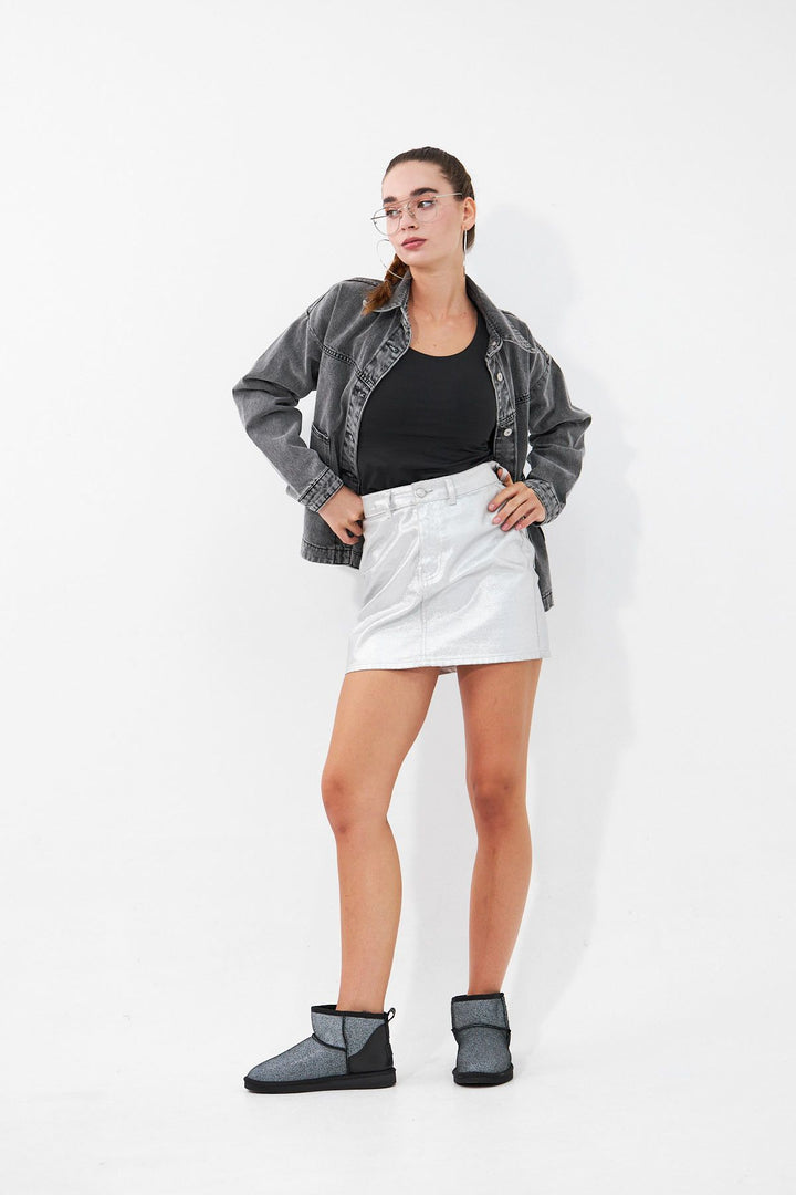 Pegia Custom Printed Women's Ugg Boots 191147  - Black