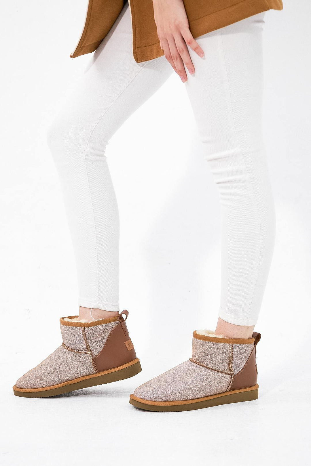 Pegia Custom Printed Women's Ugg Boots 191147  - Chestnut