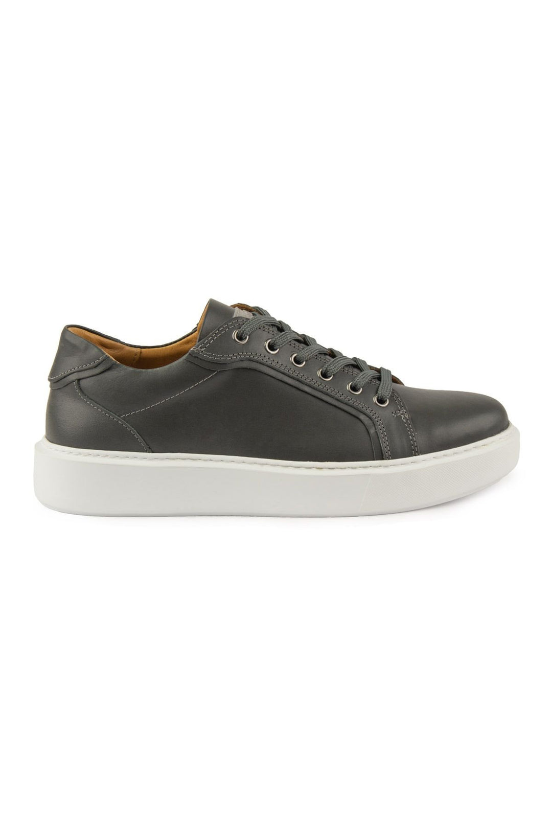 Pegia Star Genuine Leather Sneaker 500970  - Khaki